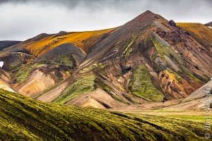 photographie de landmannalaugar en Islande