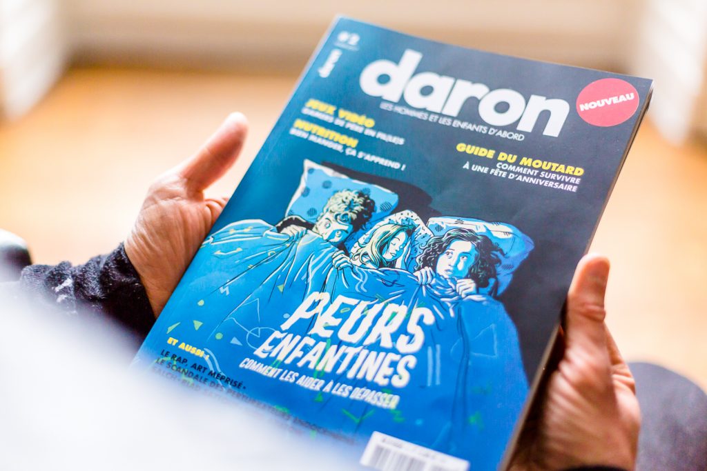 Couverture de Daron Magazine, Portraits photo éditorial pour Daron Magazine réalisés par le photographe Christophe Levet à Grenoble